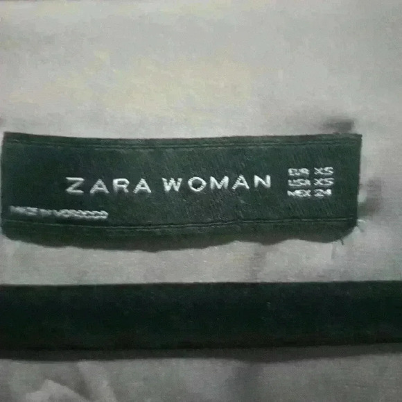 Zara woman pink and gray light jacket spring summer shiny material - Picture 3 of 6